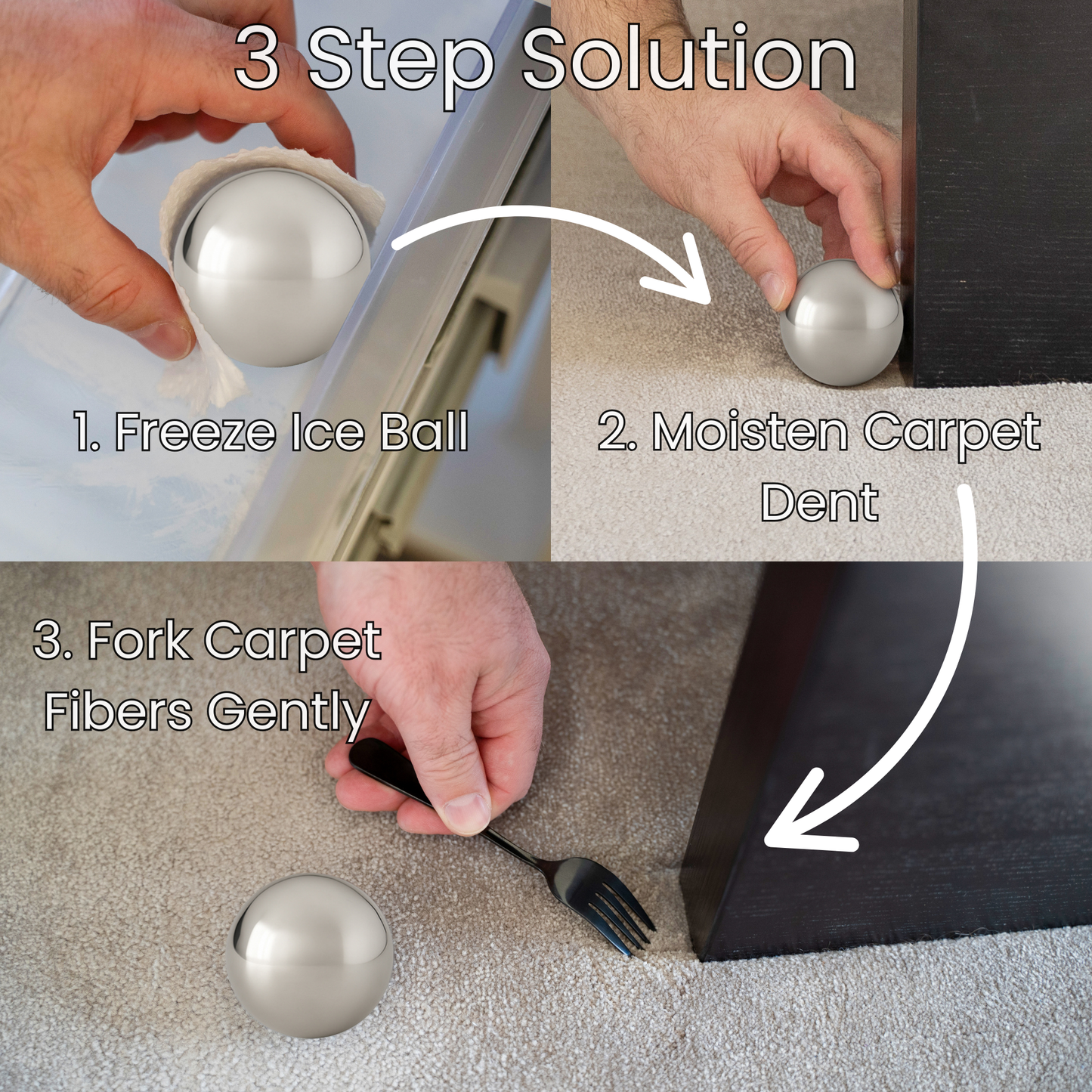 Ice'em Carpet Dent Remover