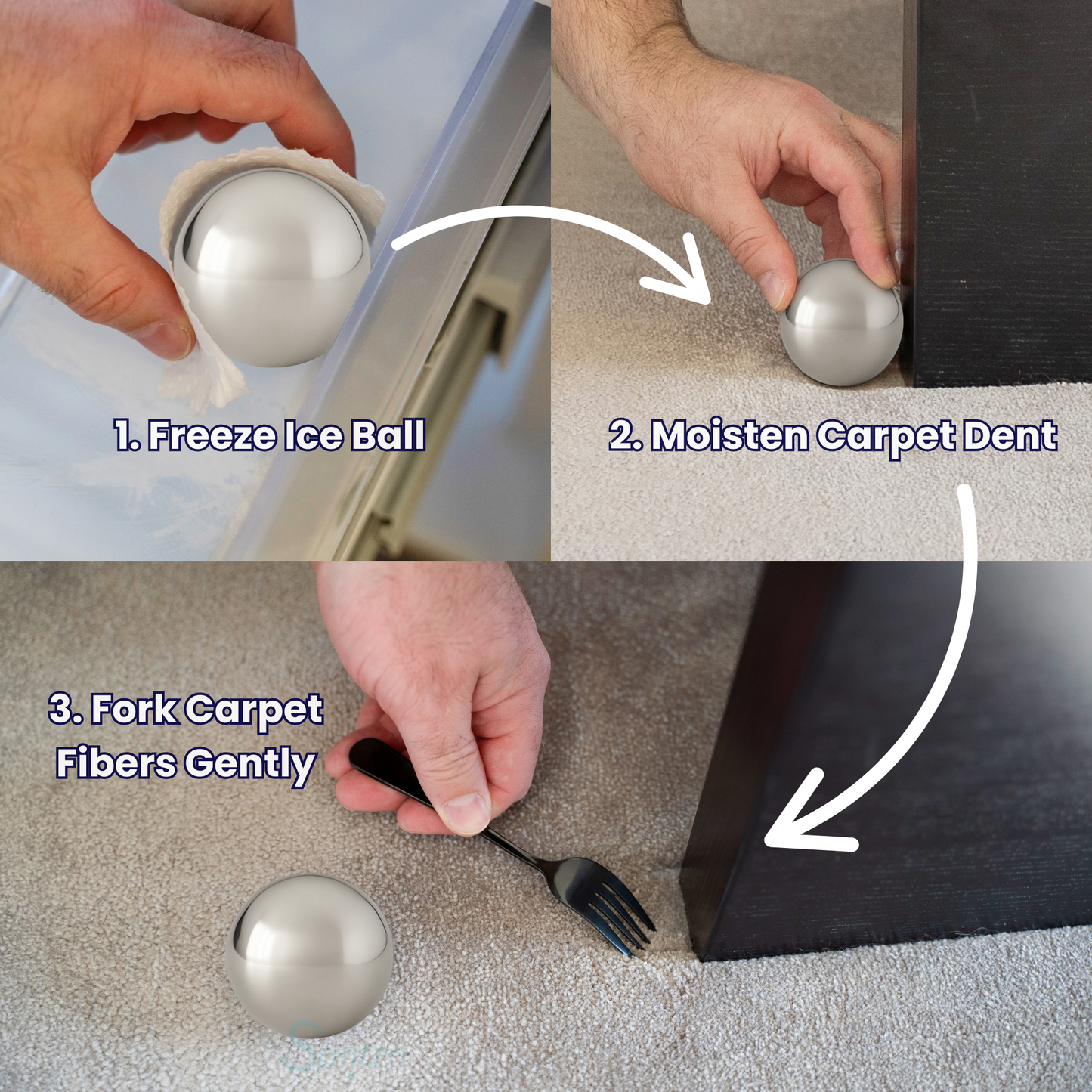 Ice'em Carpet Dent Remover
